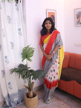 Mulmul cotton saree