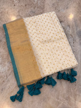 🍐 Green ~ Pure 120 Mul cotton saree