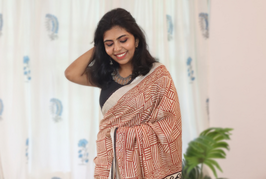 Embrace the Elegance of Striped Cotton Sarees