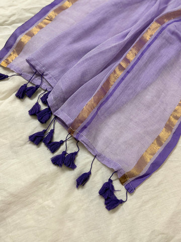 Lila 🪻~ Mul cotton saree