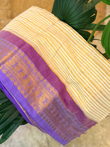 🪻 Ishvika ~ Premium Pure Mulcotton saree