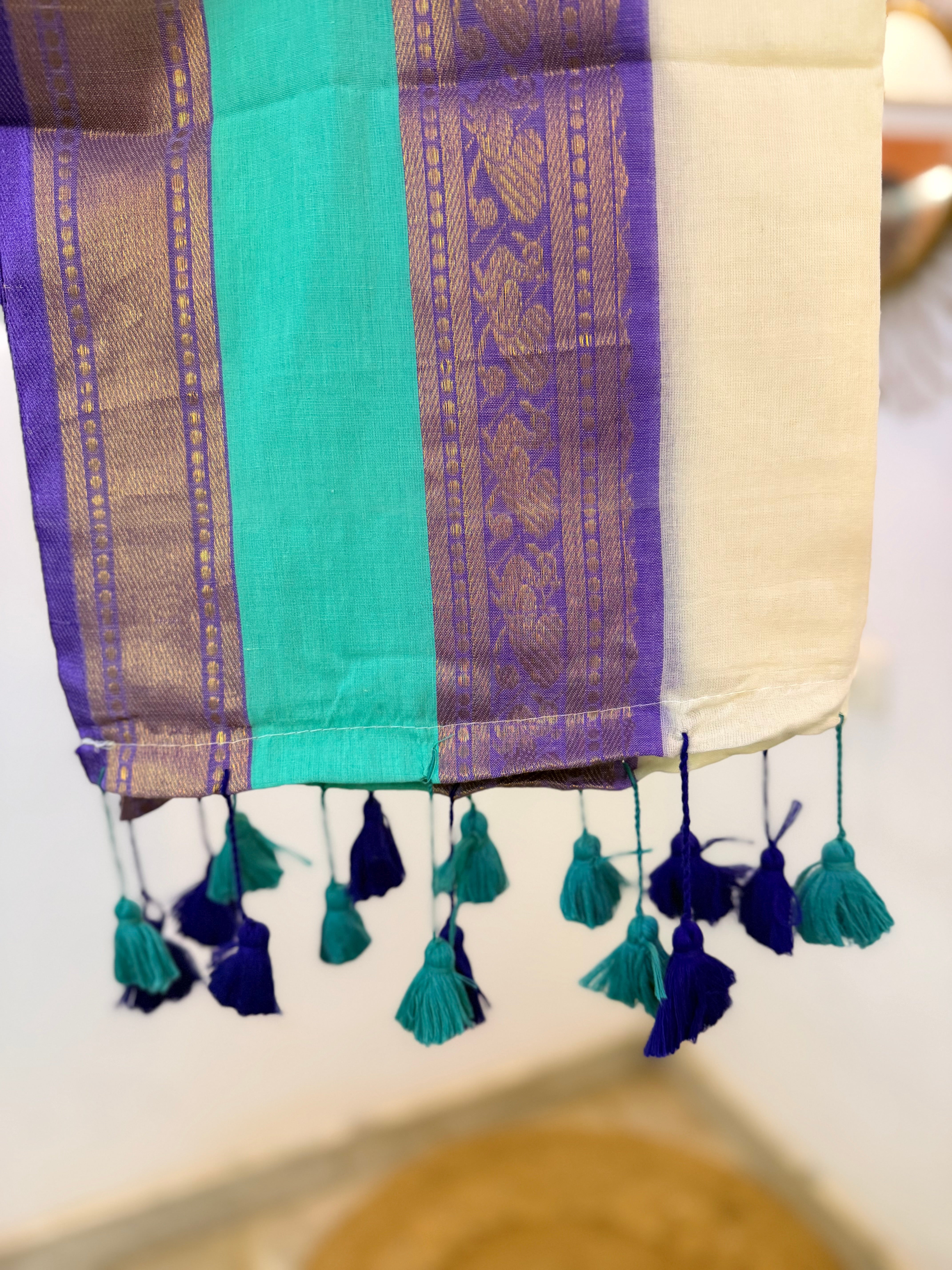 🦚 Shastika ~ Premium Mulcotton Saree