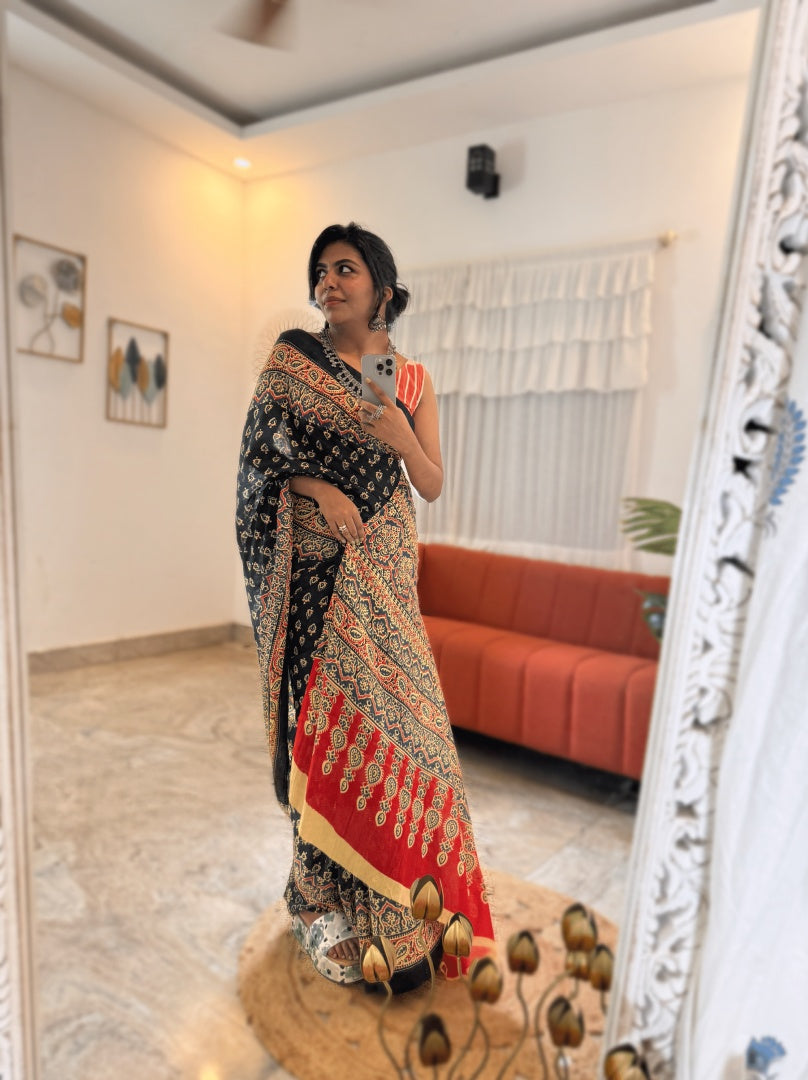 Mulmul Cotton Saree