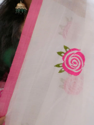 🌹 Juhi ~ Mulcotton Saree